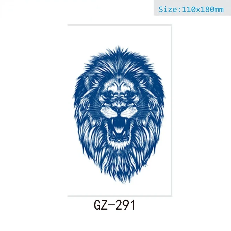 Net Red Herbal Juice Semi-permanent Waterproof Sweat-proof Tattoo Masking Scar Tattoo Sticker Herbal Juice Tattoo Sticker