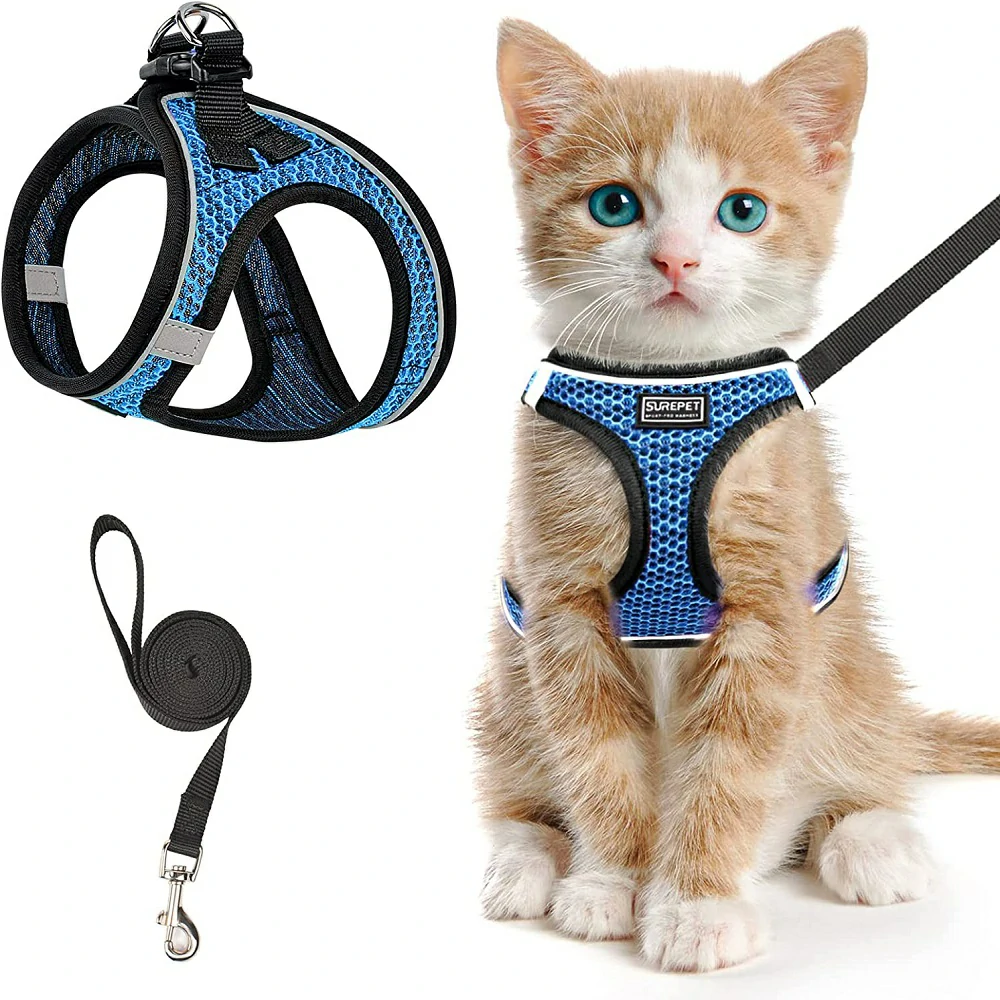 Cheetah Action Serie - Cat Harness Chic Adventures Secure Companionship