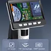 1000X Digital Microscope 4.3inch Screen Soldering Coin Microscope w/ 8 LED Light