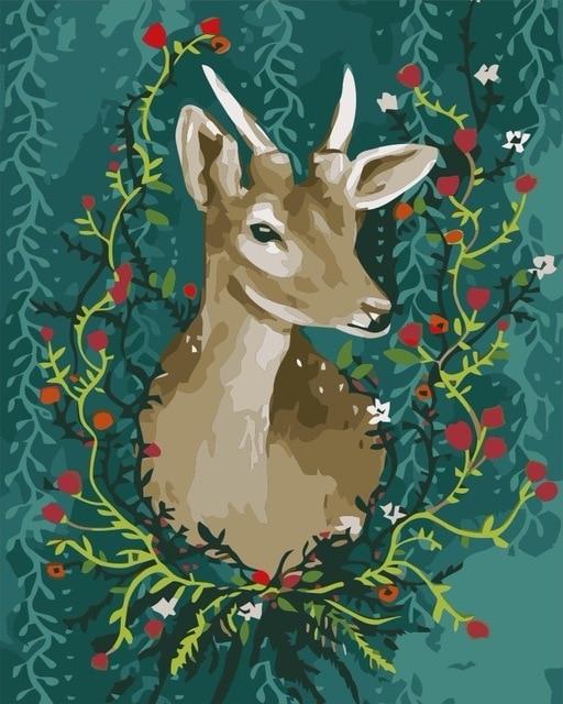 

Roe Deer – Paint By Numbers - 40*50CM, 501 Original