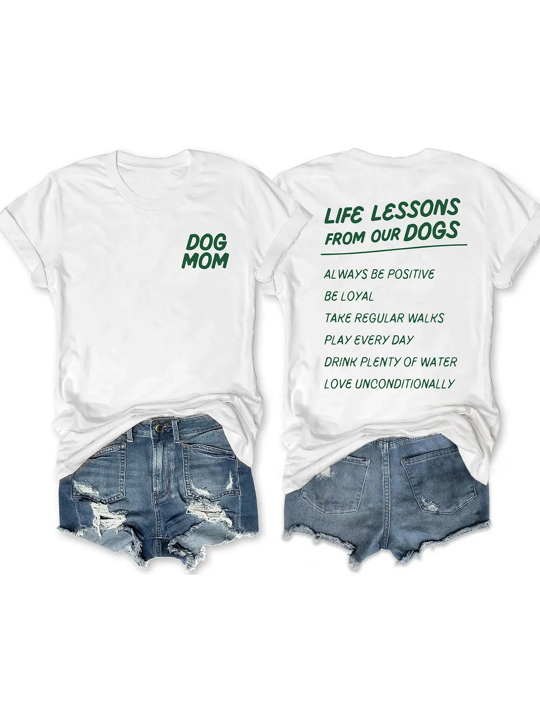 Life Lessons From Our Dogs T-shirt