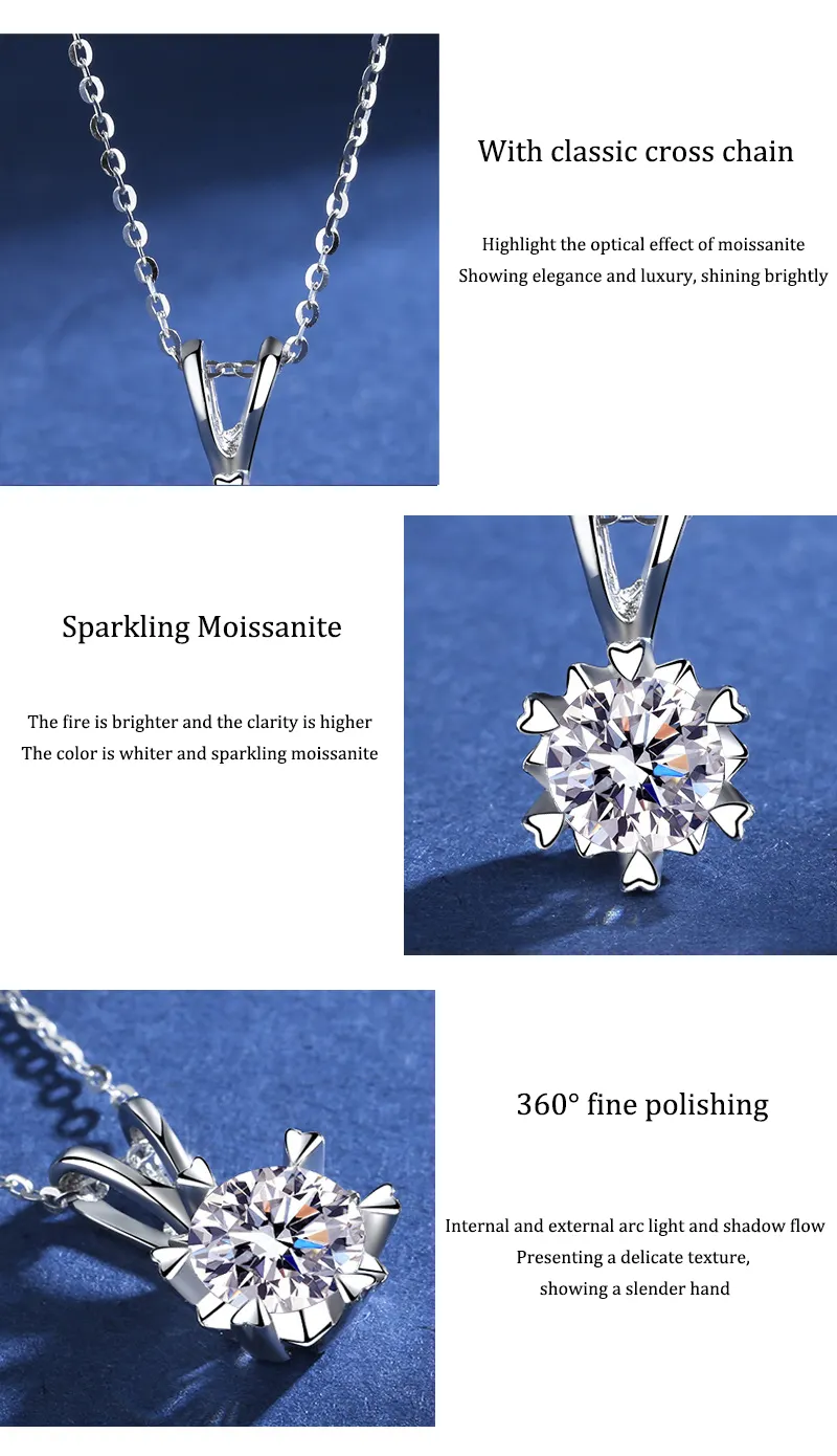 Pure Sterling Silber Box Chain Halskette mit Roségold Rhodium S925 DIY Schmuck Z