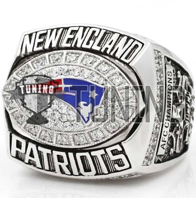 2007 New England Patriots AFC Championship Ring - www