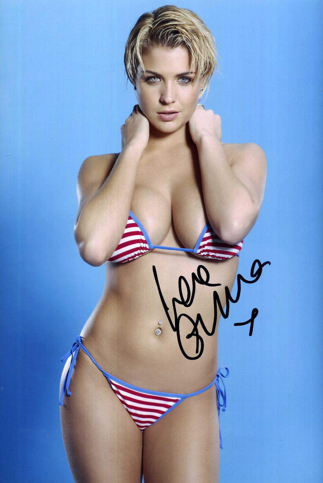 GEMMA ATKINSON Signed Photo Poster paintinggraph - Beautiful Actress Model - Preprint