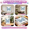 Blue Butterfly DIY Partial Drill Diamond Painting Kit for Adults 30x30cm