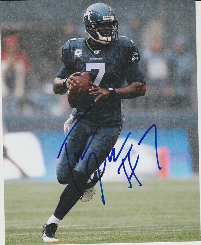 Tavaris Jackson Seattle Seahawks Autographed Signed 8x10 Photo Poster painting CFS Holo COA RIP