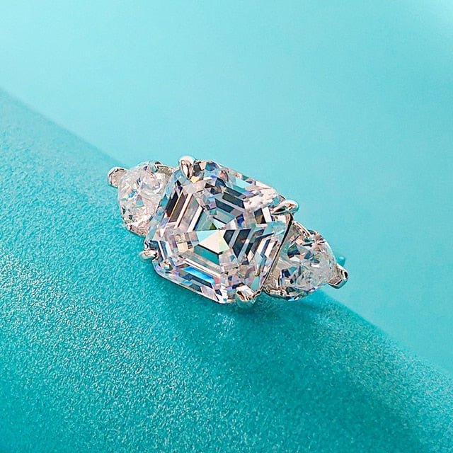 YOY-Moissanite High Carbon Diamond Wedding Rings