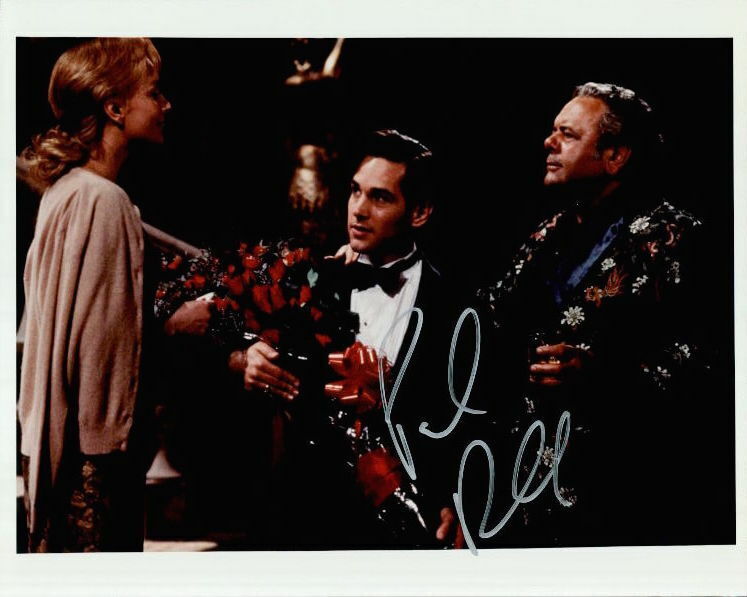 Paul Rudd (Romeo + Juliet) signed in-person 8x10 Photo Poster painting