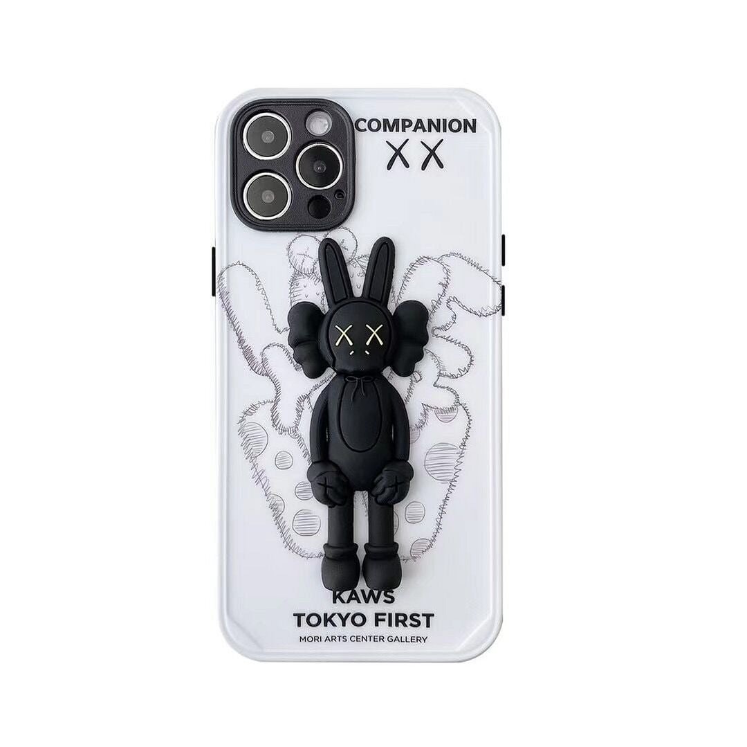 3D Bunny Girl Kaws Trendy Brand Phone Case