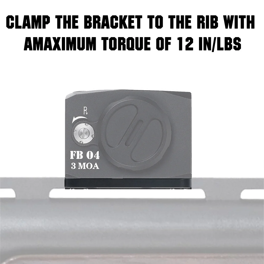 ohhunt® Universal Shotgun Ventilated Rib Mount ACRO Adaptor Plate