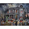 uk.everydayedeals Diamond Painting - Full Round - Halloween House(50*40cm)