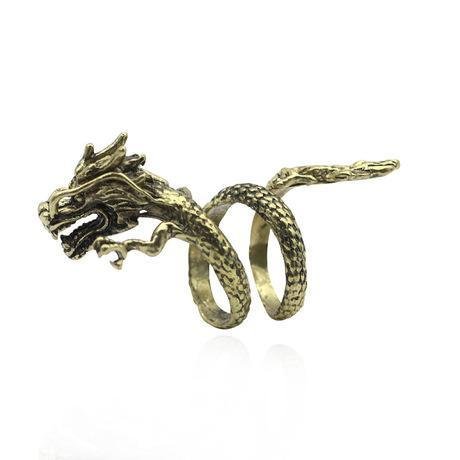 Dragon Opening Mouth Ring