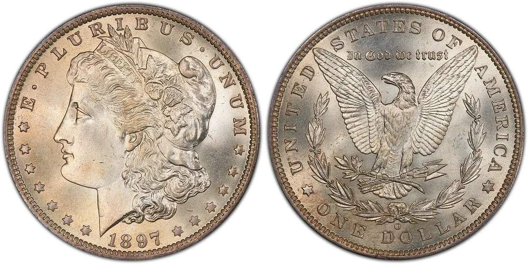 1897-O Morgan Silver Dollar $1
