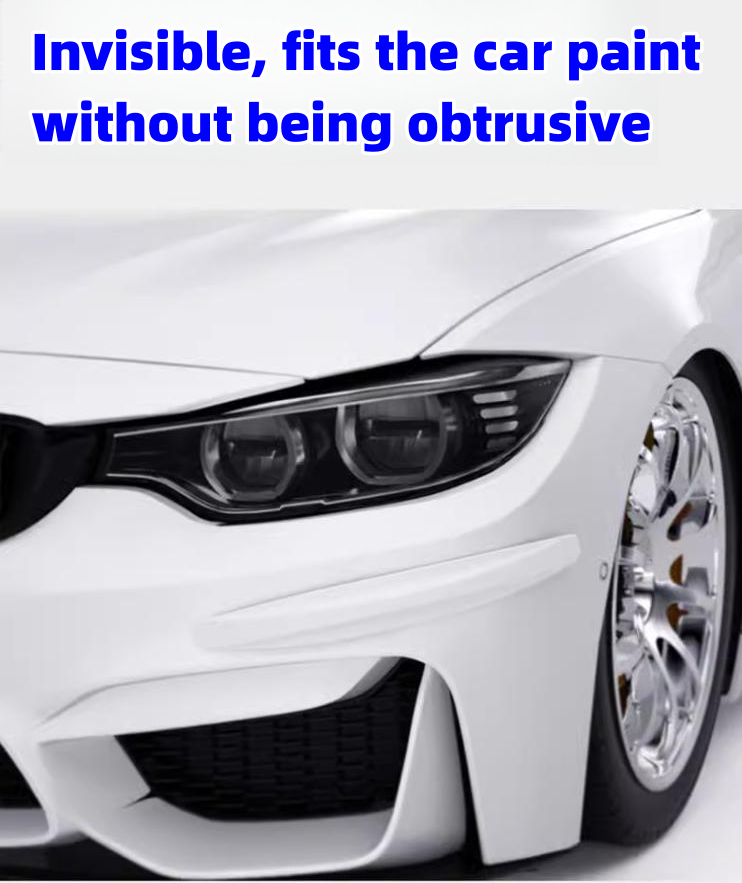 Automobile front and rear bumper anti-collision strip