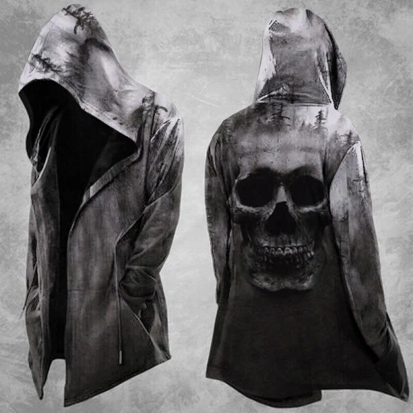 Vintage Casual Long-sleeved Hoodie Jacket