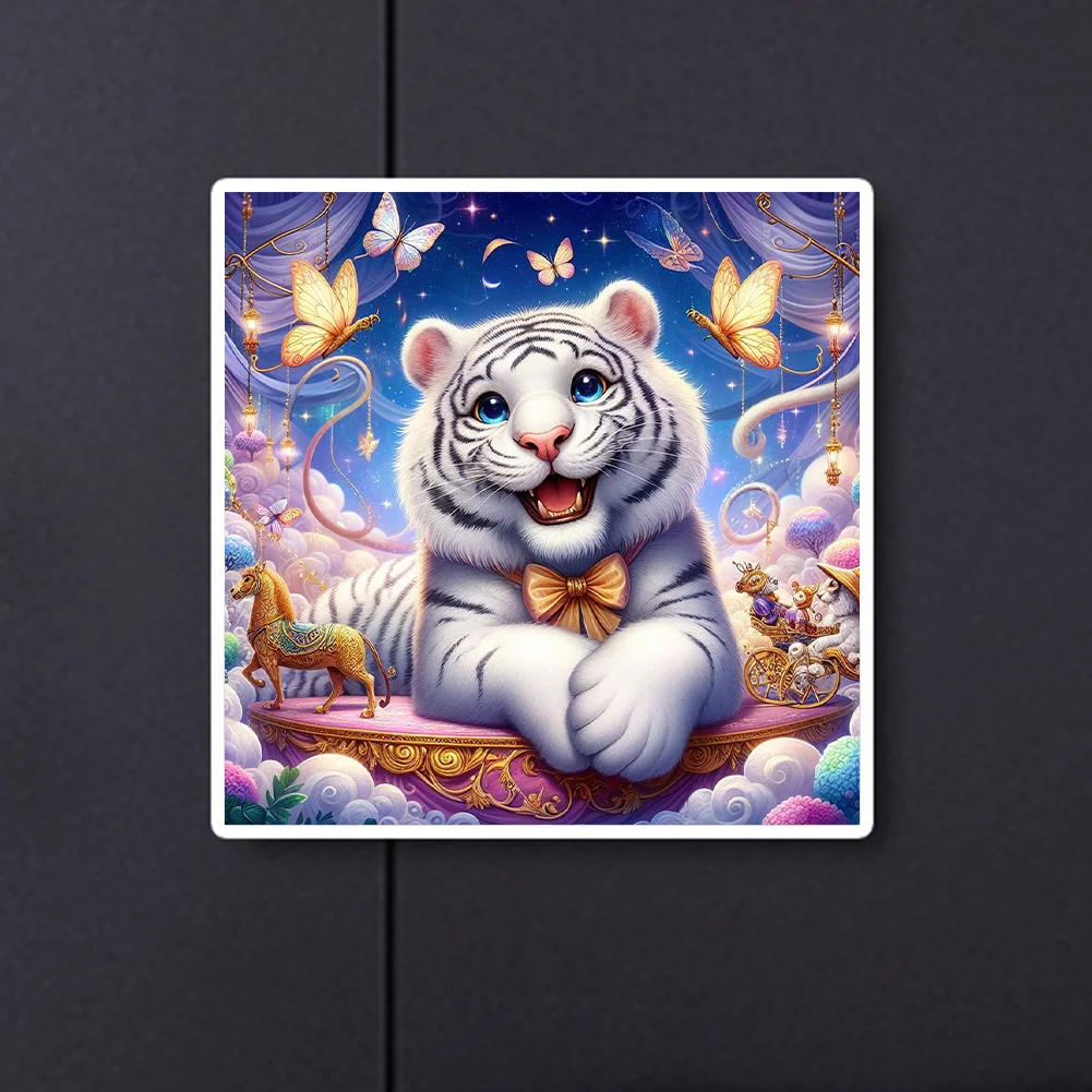 Diamond Painting - Full Square Drill - Gentleman Tiger(Canvas|35*35cm)