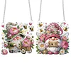 2Pcs Flower Gnome - 5D DIY Craft Pendant