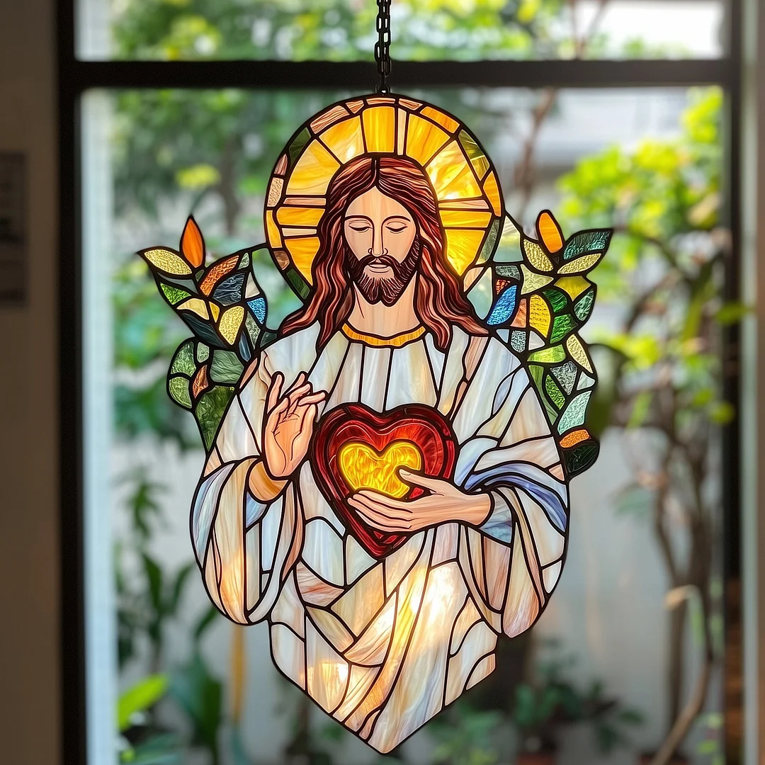 Jesus Sun Catcher Collection - Eternal Love
