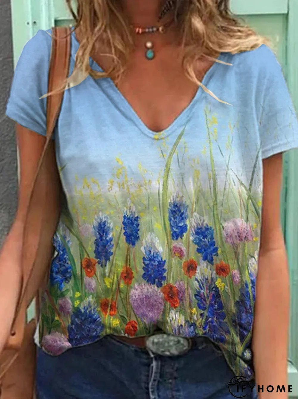 Short Sleeve Casual T-shirt | IFYHOME