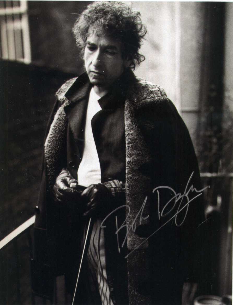 BOB DYLAN Signed Photo Poster paintinggraph - Rock / Pop / Folk Singer - Preprint