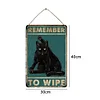 Black Cats - Wooden Signs(12*16Inch)
