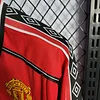 1998-2000 Retro Manchester United Home Long sleeve Football Shirt 1:1 Thai Quality