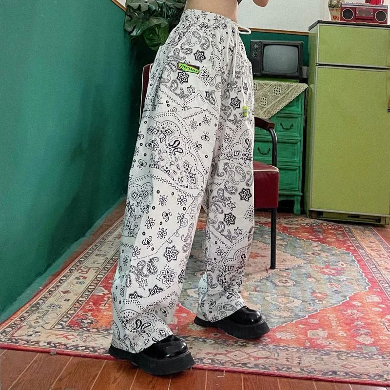 Korean Fashion Retro Loose Pants TK041