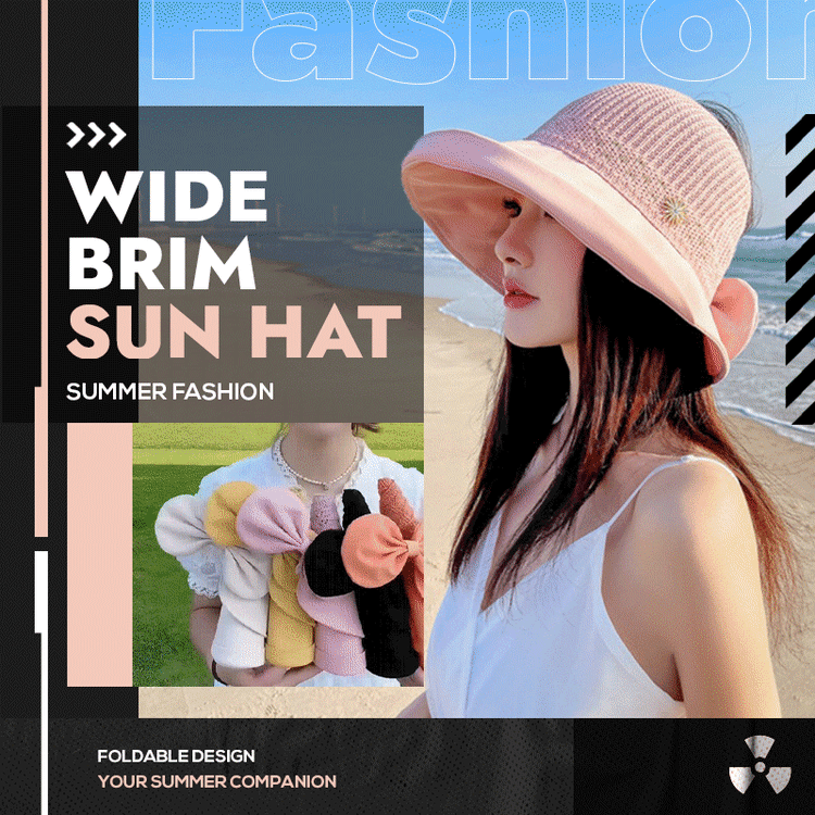 Summer Fashion Wide Brim Sun Hat