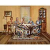 Sewing Woman-14CT Stamped Cross Stitch 50*40cm tapestrymarket