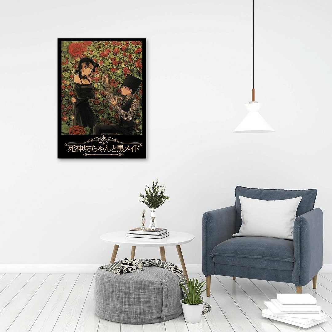 The Duke of Death and His Maid Poster Vertical Art Poster Wall Accessories Home Office Decoration Holiday Gifts
