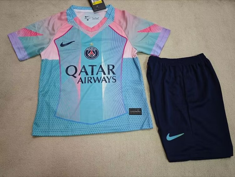 2025-26 Paris Saint-Germain Blue Jersey - Kids' Version
