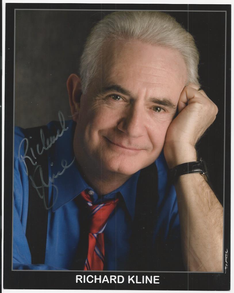 Richard Kline signed Photo Poster painting