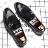 Low-Cut Upper Round Toe Men's Leather Shoes -Dress Shoes