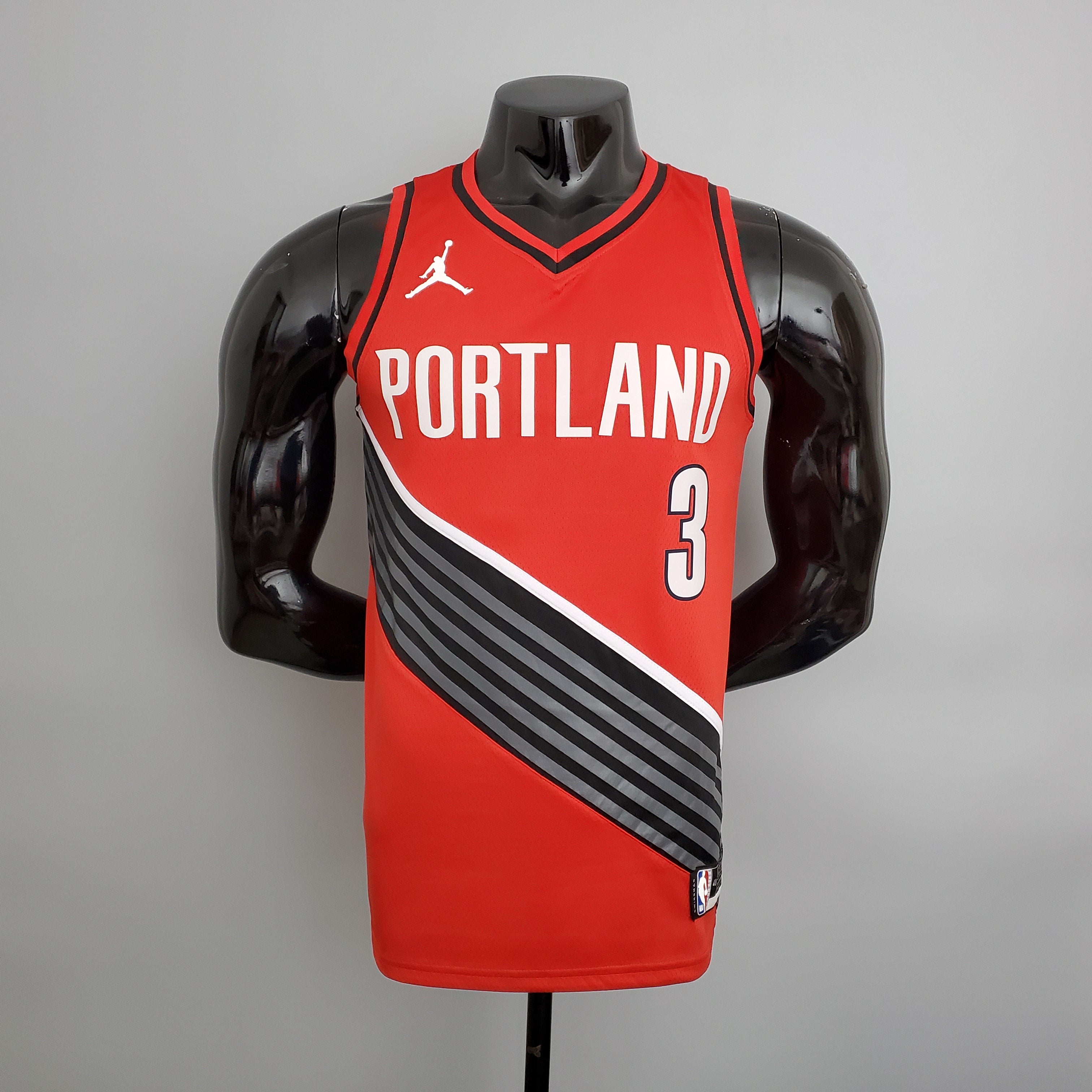 Maillot Portland Trail Blazers 3 McCollum NBA Basket Maillot De Fou, site maillot de foot pas cher