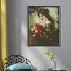 Smell Flower Beauty-14CT Stamped Cross Stitch 41*48cm/16.14*18.9in tapestrymarket