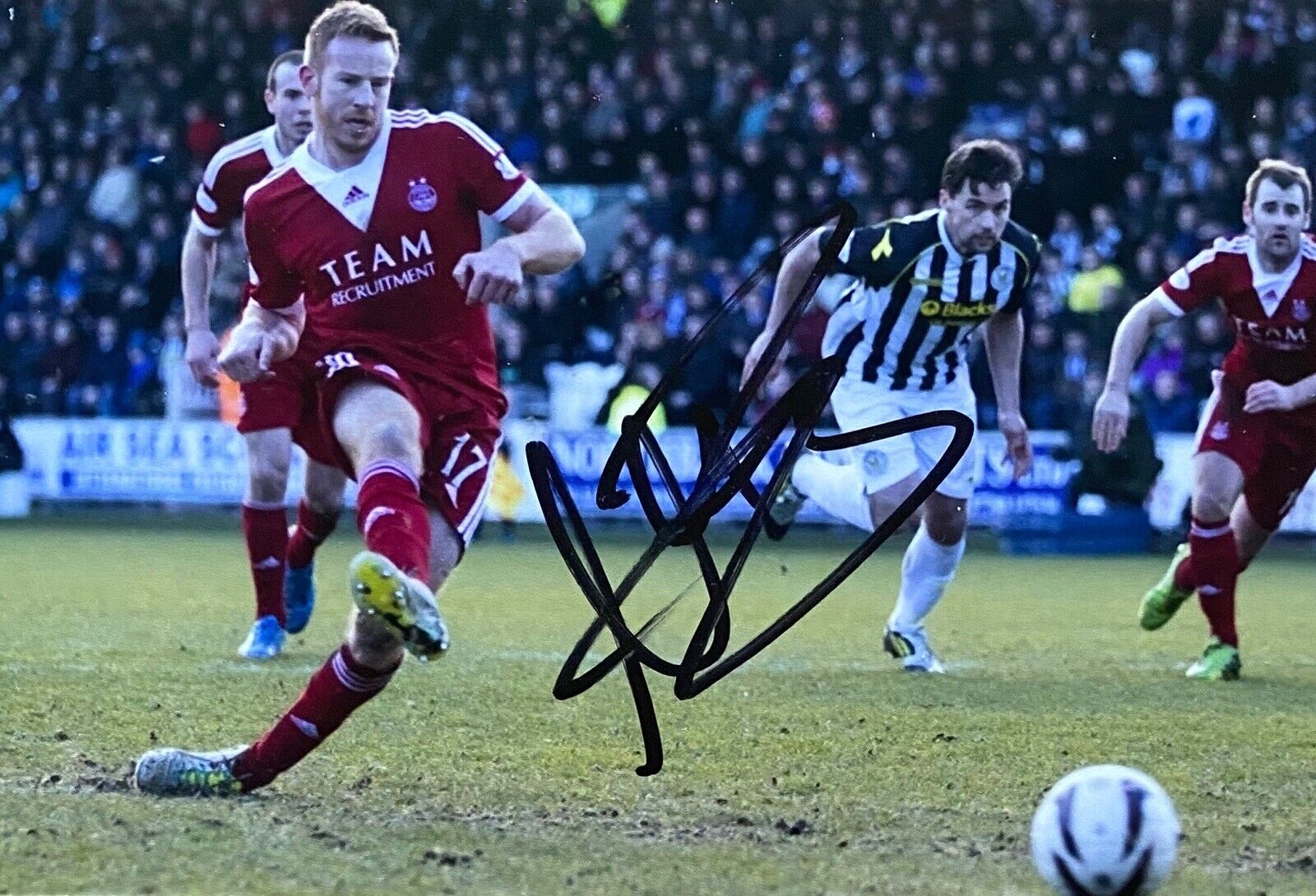 Adam Rooney Genuine Hand Signed 6X4 Photo Poster painting - Aberdeen 7