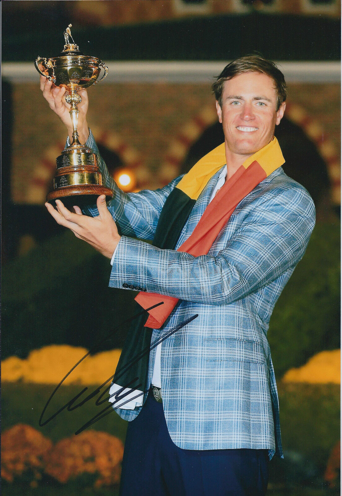 Nicolas COLSAERTS SIGNED Autograph 12x8 Photo Poster painting AFTAL COA with Ryder Cup MEDINAH