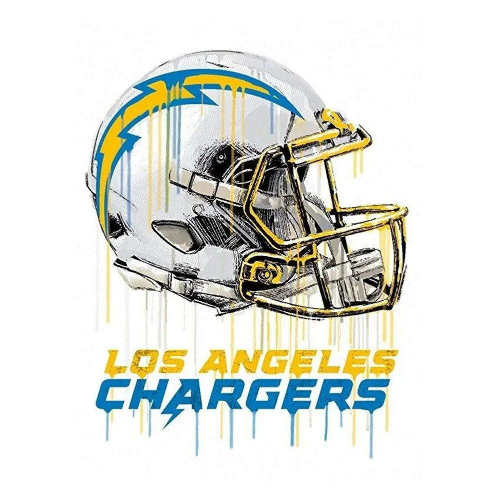 Full Round Diamond Painting - Los Angeles Chargers(40*40cm)