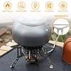 Camping gas stove 6800W, portable outdoor camping stove, foldable camping gas stove