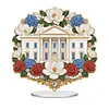 Landscape DIY Diamond Painting Acrylic Ornament Special Shaped Diamond Art Craft Kit for Home Decor