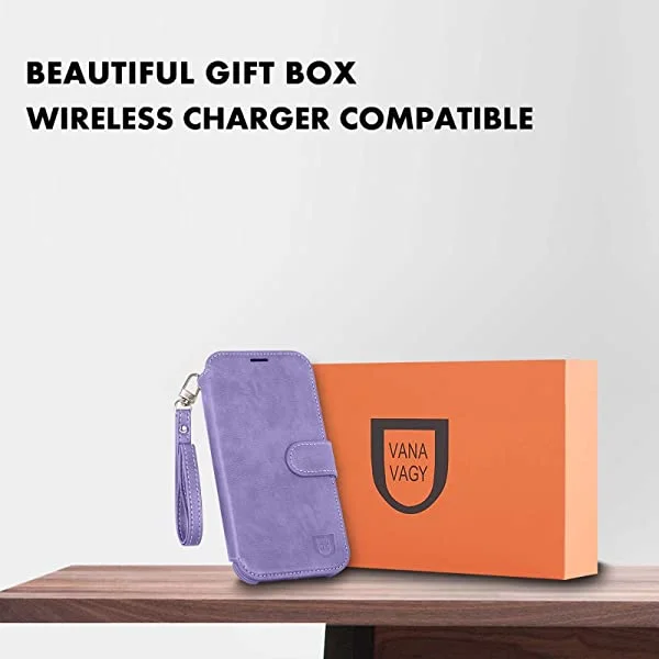 VANAVAGY iPhone SE 2022/iPhone SE 2020 Wallet /iPhone 8/iPhone 7 Wallet Case 4.7 inch