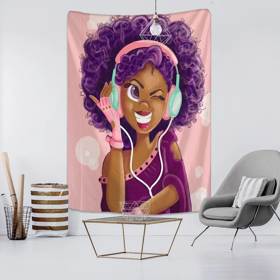 Nigikala Women's Tapestry Wall Hanging Bohemian Hippie Witchcraft Art Background Cloth Home Decor Mural