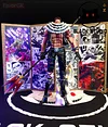 POP MAX Scale Charlotte Katakuri & Folding Screen - ONE PIECE Resin Statue - Black Studios