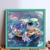 Colorful Turtle-18CT Stamped Cross Stitch Kit(20x20cm)