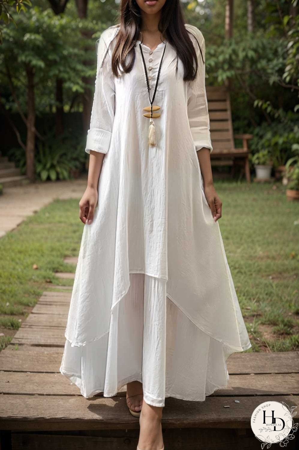 women s plus size casual dress swing dress solid color long dress maxi dress long sleeve button two piece v neck