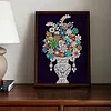 Bouquet-4 kits de peinture en diamant partiel bricolage &agrave; forme sp&eacute;ciale 5d pour adultes d&eacute;butants d&eacute;coration int&eacute;rieure diamants diamants et pierres 