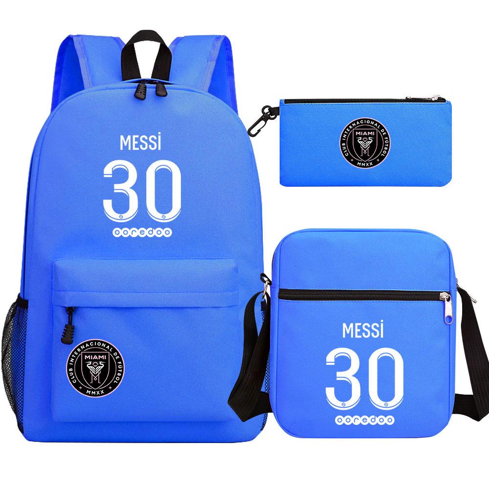 Mayoulove Lionel Messi Backpack Lightweight Design for School and Outdoor Activities-Mayoulove