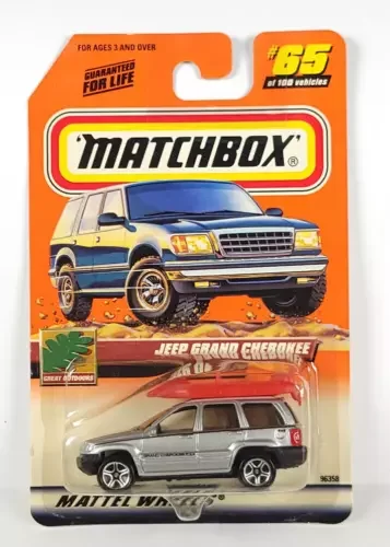 Dronehint Matchbox Jeep Grand Cherokee silver #65 Toy