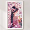 Girl Back-11CT Stamped Cross Stitch 40*70cm/15.75*27.56in(Big Size) tapestrymarket
