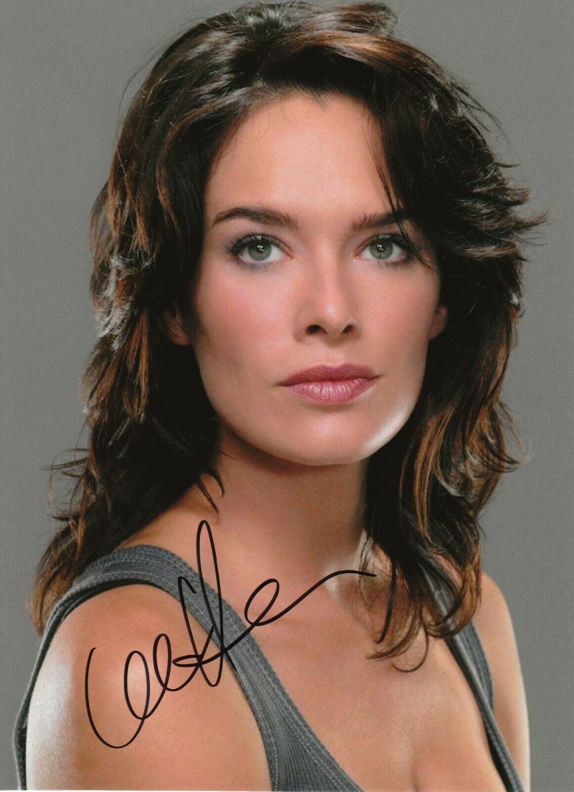 Lena Headey ‘Terminator: Sarah Connor Chronicles’ Autographed 8x10 Photo Poster painting w/ CoA